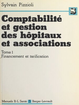 cover image of Comptabilité et gestion des hôpitaux et associations (1)